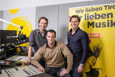 Foto (Os): Geschäftsführer Pirchl, Valentini und Hanti